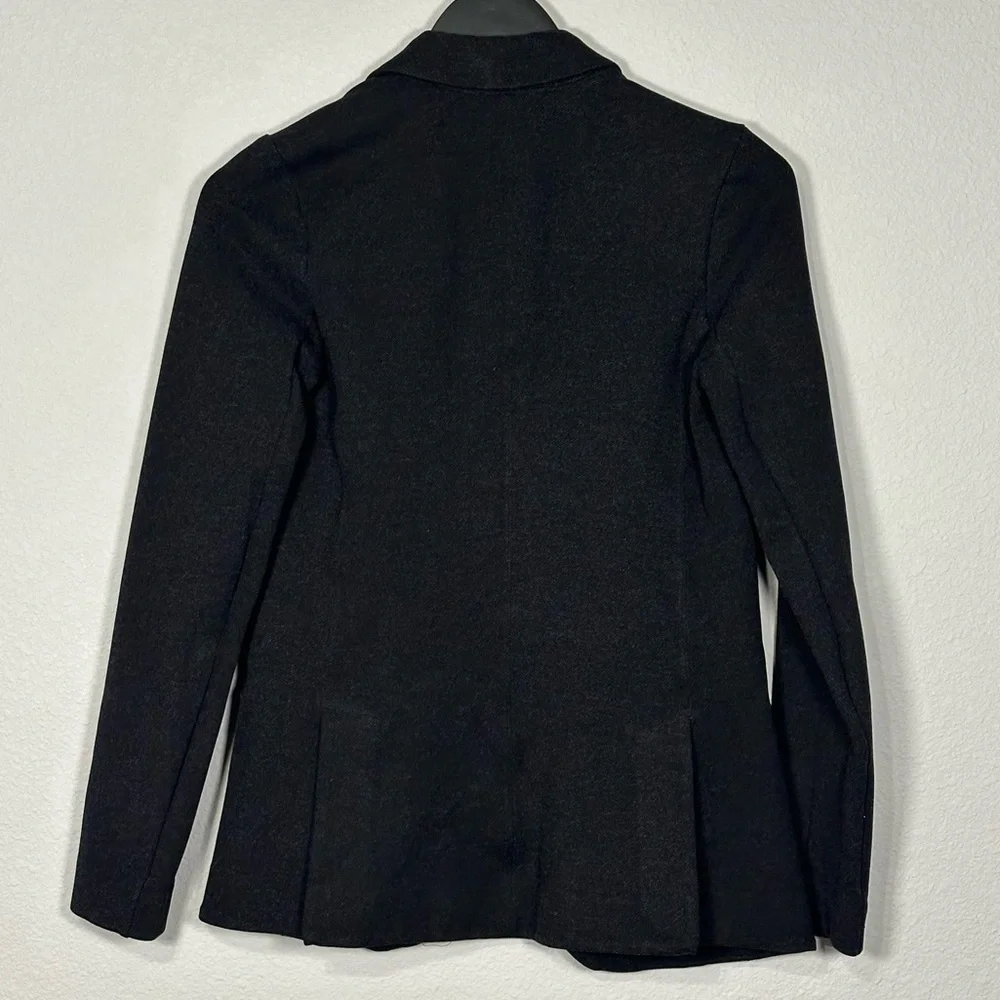 Athleta Venice Textured Blazer in Charcoal Grey Heather - Size 2